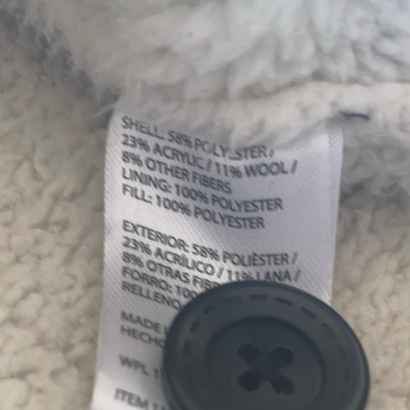 Weatherproof Vintage Aztec Sherpa Lined Jacket Coat Button Down Brown Women’s M - Picture 10 of 10